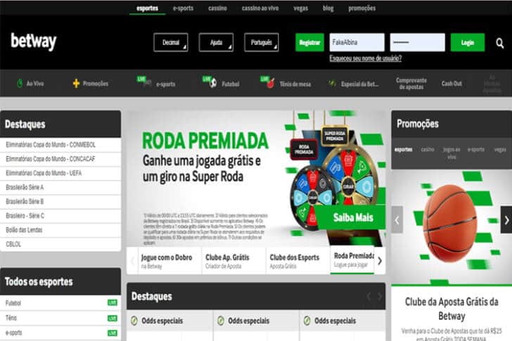 Ganhe uma aposta grátis por semana em março na Betway