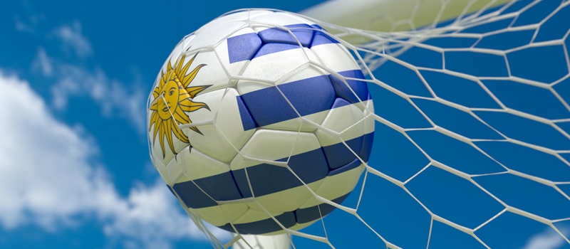 Seleção do Uruguai bola