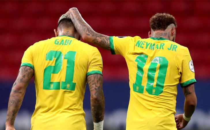 gabigol e neymar na seleção brasileira