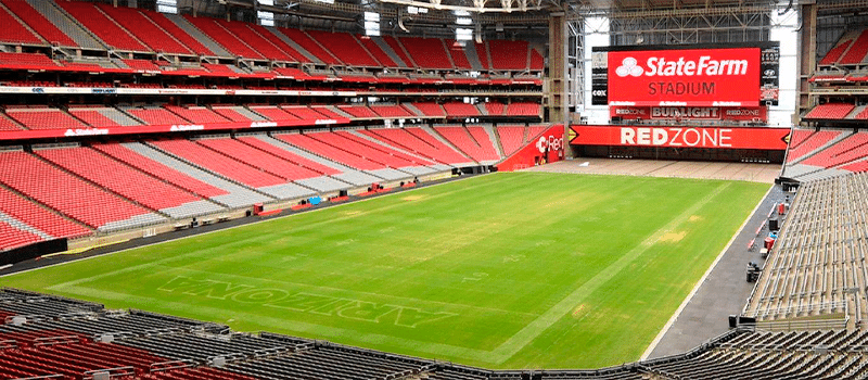 State Farm Stadium dentro