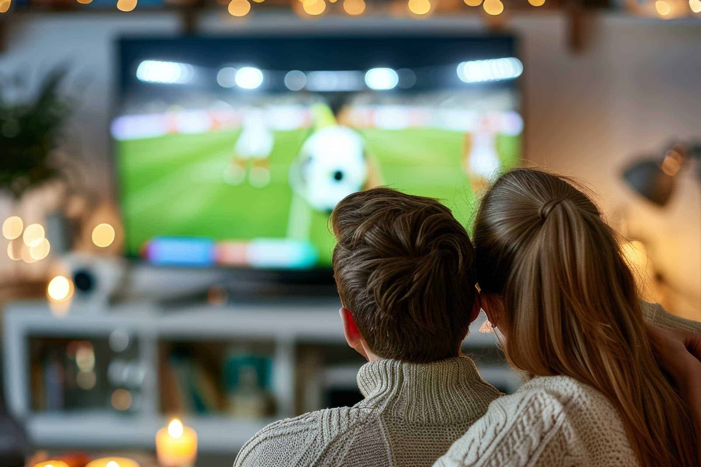 ecstatic-young-couple-cheering-soccer-goal-large-tv-cozy-living-room-2